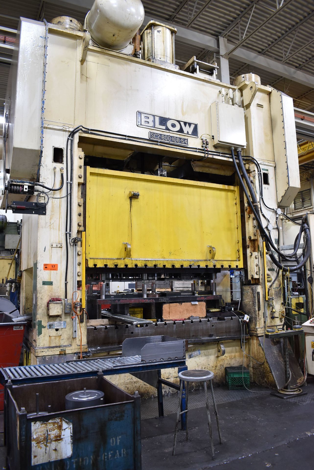 1995 BLOW SC2-800-108-54 Straight Side Mechanical Stamping Presses | Rygate LLC