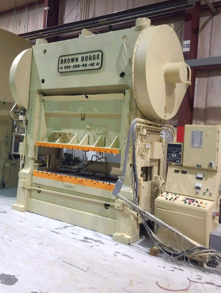 BROWN & BOGGS SC2-200-96-42 Straight Side Mechanical Stamping Presses | Rygate LLC