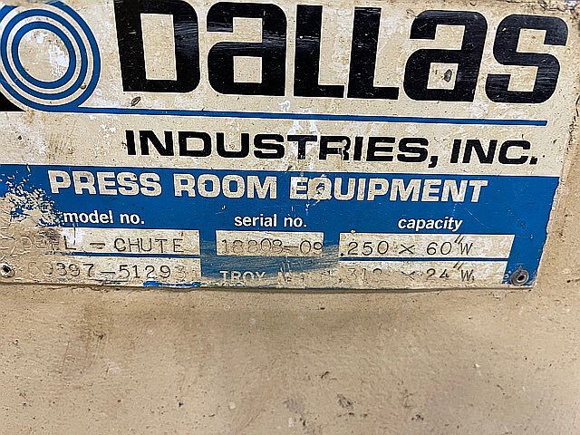 DALLAS DCC-30000-60 Coil Cradle & Straightener Combos | Rygate LLC