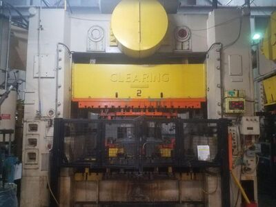 CLEARING S4-300-108-72 Straight Side Mechanical Stamping Presses | Rygate LLC