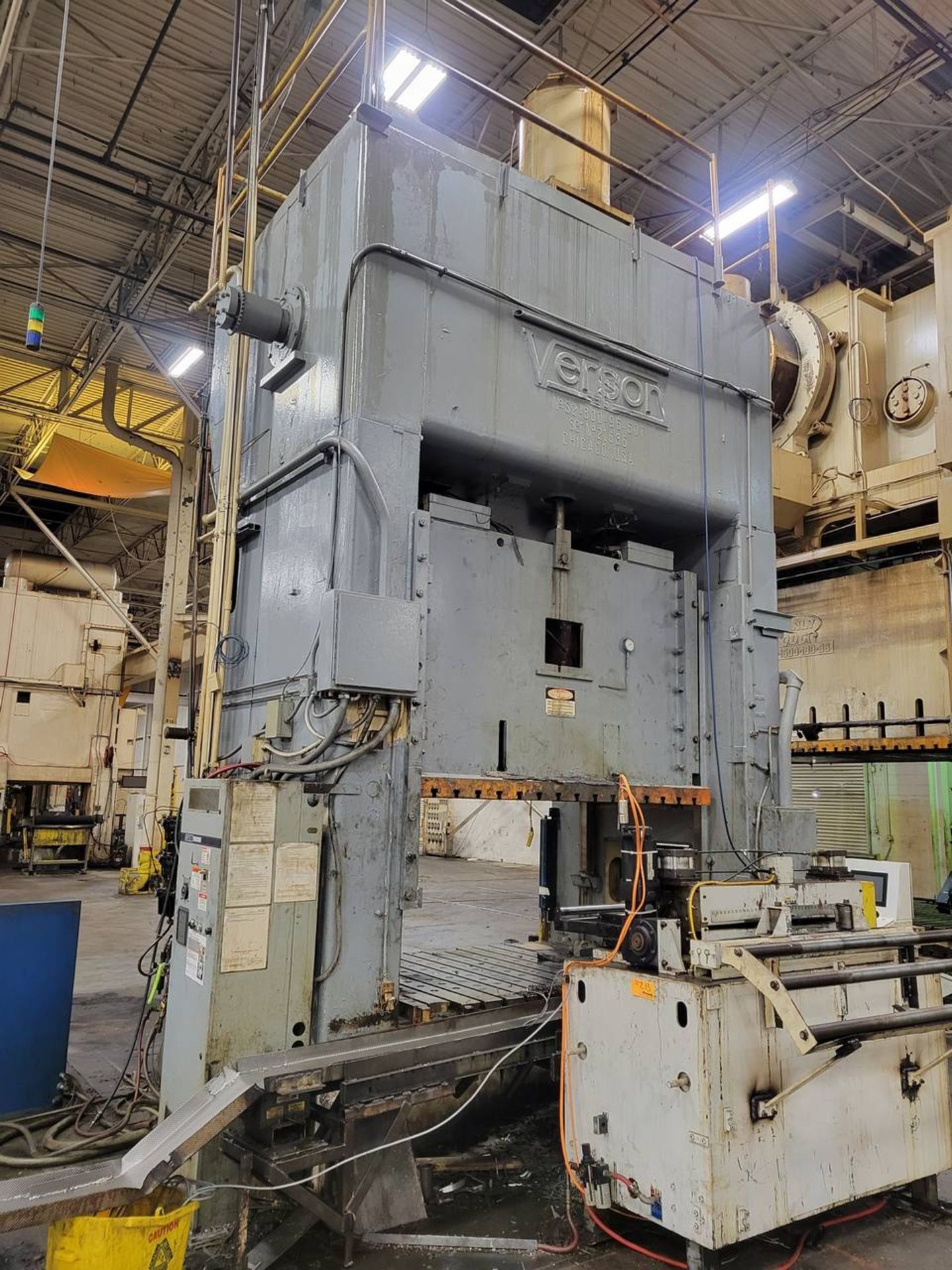 VERSON S2-800-96-60 Straight Side Mechanical Stamping Presses | Rygate LLC
