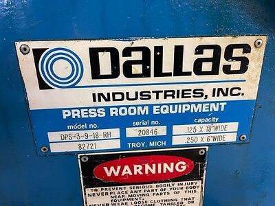 2000 DALLAS DRF-418RH Coil Feedlines | Rygate LLC