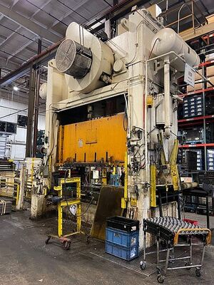 1988 VERSON S2-400-120-60T Straight Side Mechanical Stamping Presses | Rygate LLC