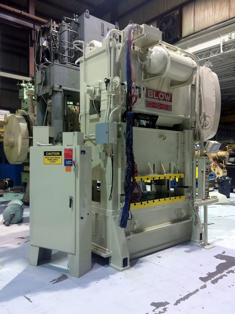 1985 BLOW SC2-150-60-36 Straight Side Mechanical Stamping Presses | Rygate LLC