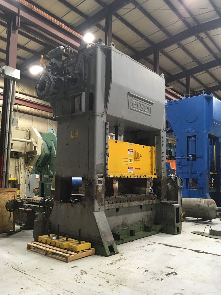 1971 VERSON S2-300-96-54T Straight Side Mechanical Stamping Presses | Rygate LLC