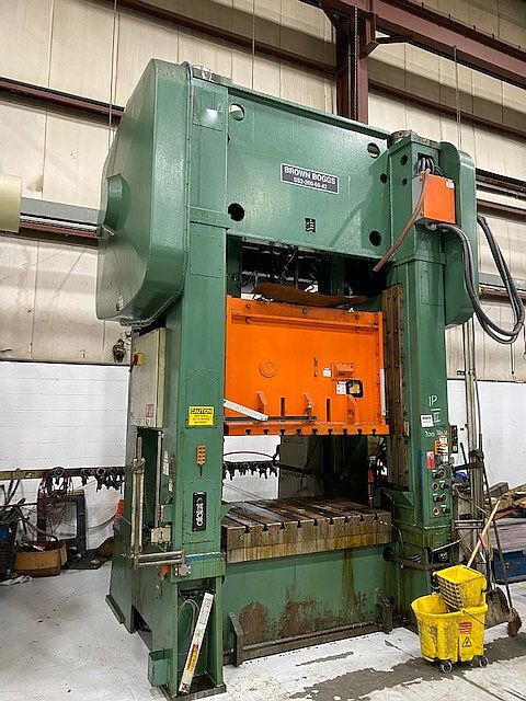 1993 BROWN & BOGGS SS2-200-60-42 Straight Side Mechanical Stamping Presses | Rygate LLC