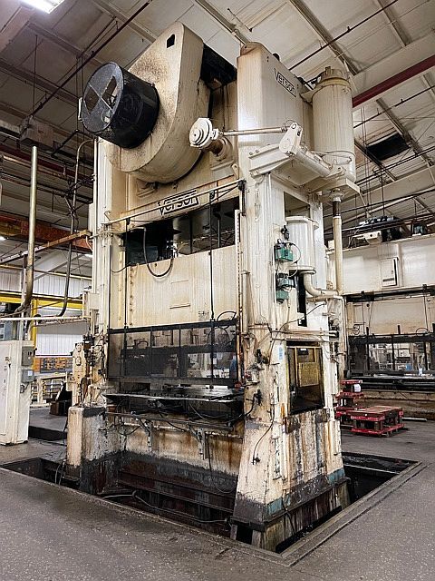 1984 VERSON S2-600-108-54 Straight Side Mechanical Stamping Presses | Rygate LLC