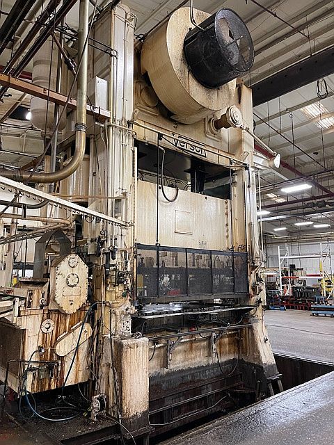 1984 VERSON S2-600-108-54 Straight Side Mechanical Stamping Presses | Rygate LLC