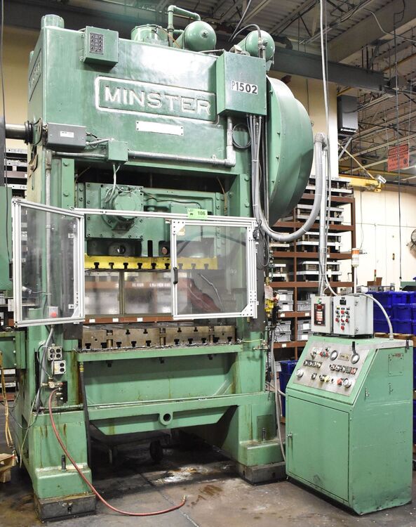 MINSTER P2-150-54 Straight Side Mechanical Stamping Presses | Rygate LLC