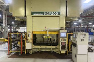2003 KOMATSU H2F200 Straight Side Mechanical Stamping Presses | Rygate LLC (1)