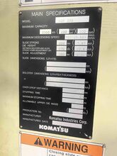 2003 KOMATSU H2F200 Straight Side Mechanical Stamping Presses | Rygate LLC (11)